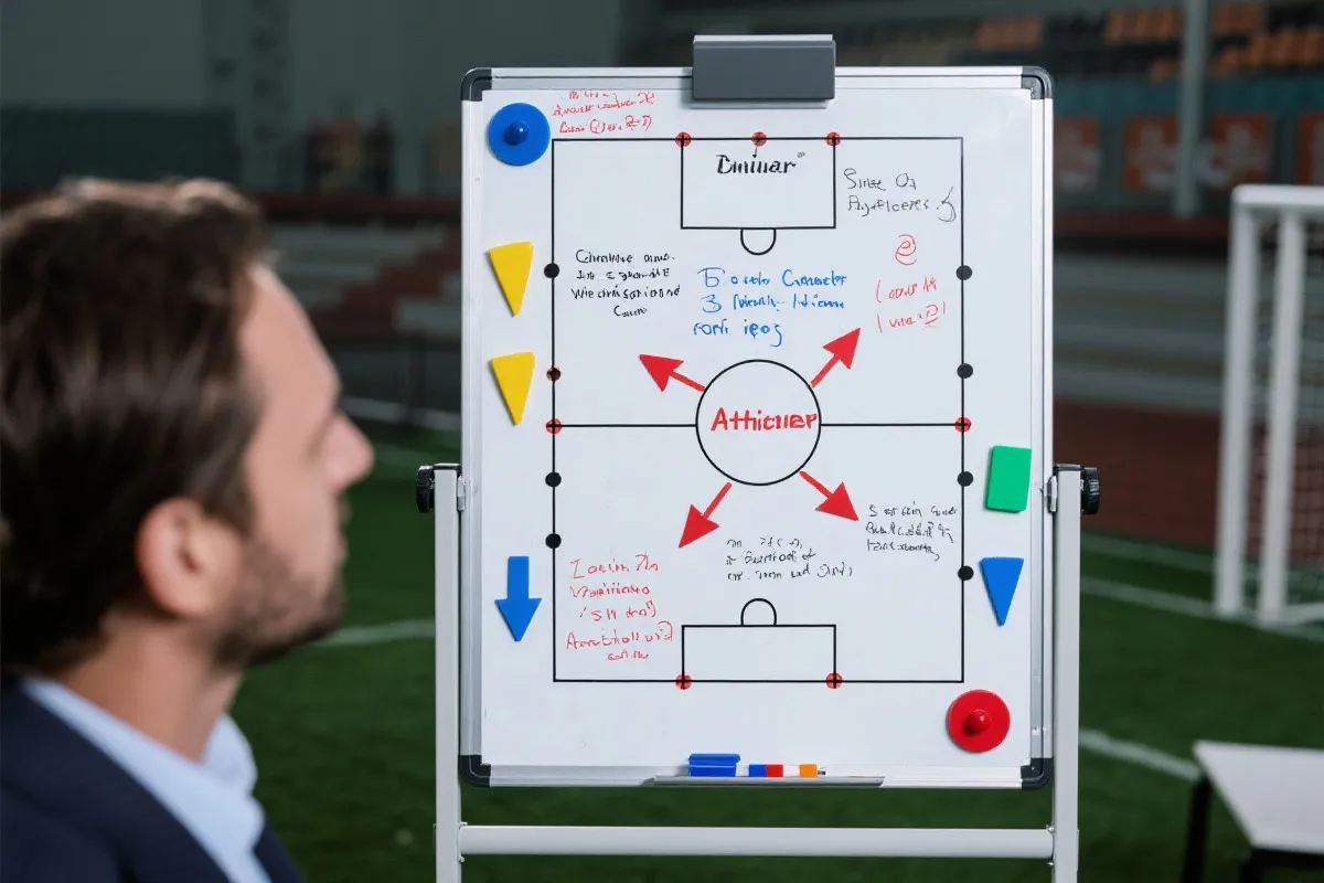 进攻组织分析示意图